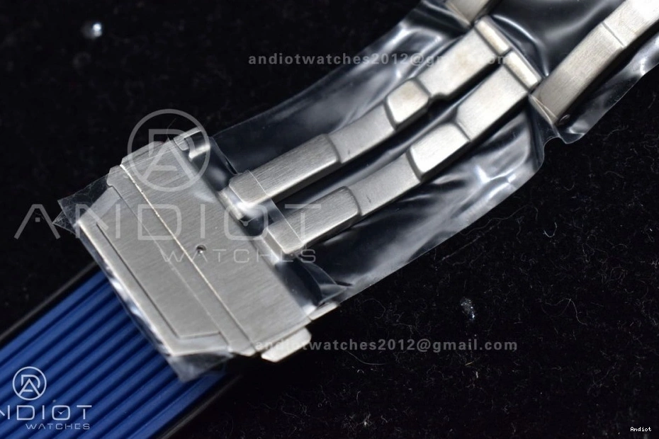 ZF Titanium Strap on Unico A1280 Edition Blue 1:1 Bang Dial Rubber Hublot Blue Skeleton Big Best 1119